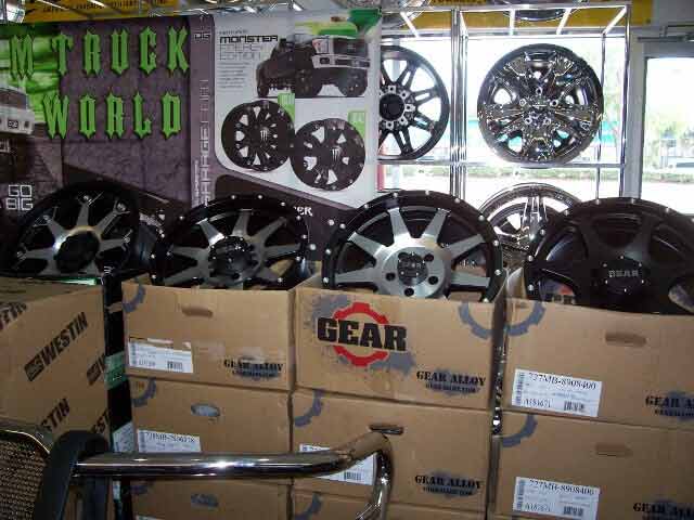 Truck Wheels in Storage — Truck Accessories in Clearwater, FL