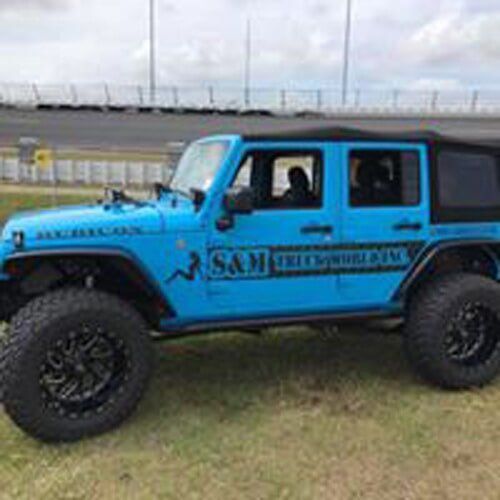 Truck Accessories — Blue Monstercar in Clearwater, FL