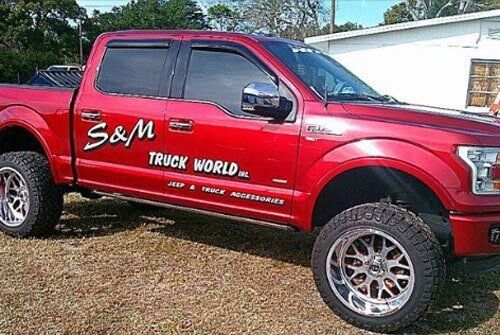 Red Truck — Truck Accessories in Clearwater, FL