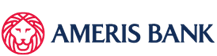 The logo for ameris bank has a lion on it.