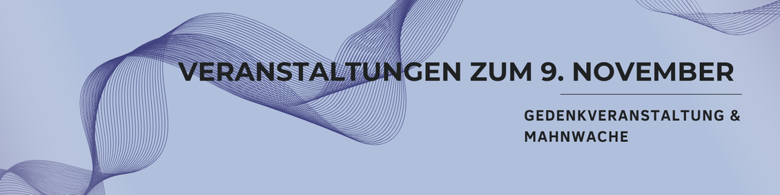 Link zu den Veranstaltungen zum 9. November