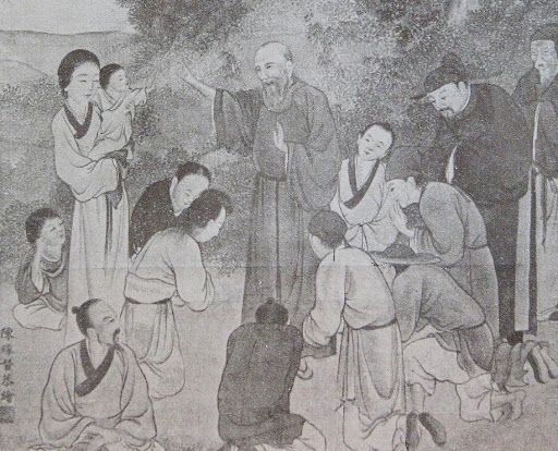 A Chinese depiction of Odoric of Pordenone.
