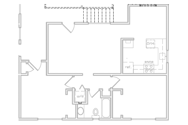 2 bed floor plan