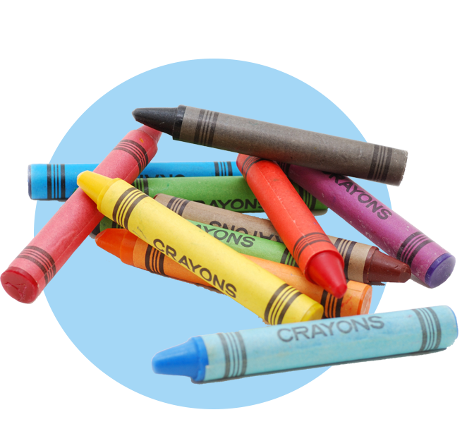Colorful Crayons — Lexington, KY — Big Blue Bird Early Childhood Center