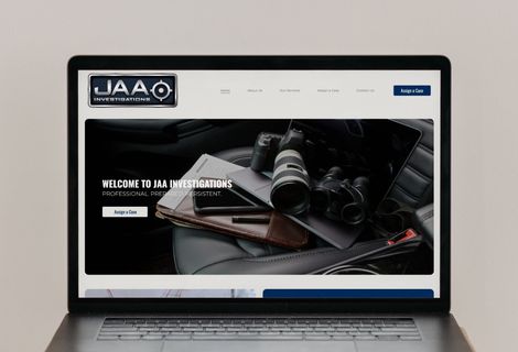 JAA Investigations Website Design