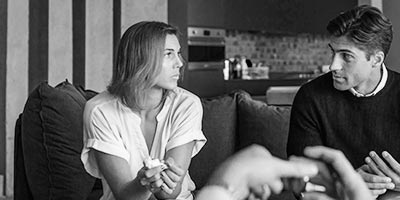 couple at marriage counseling