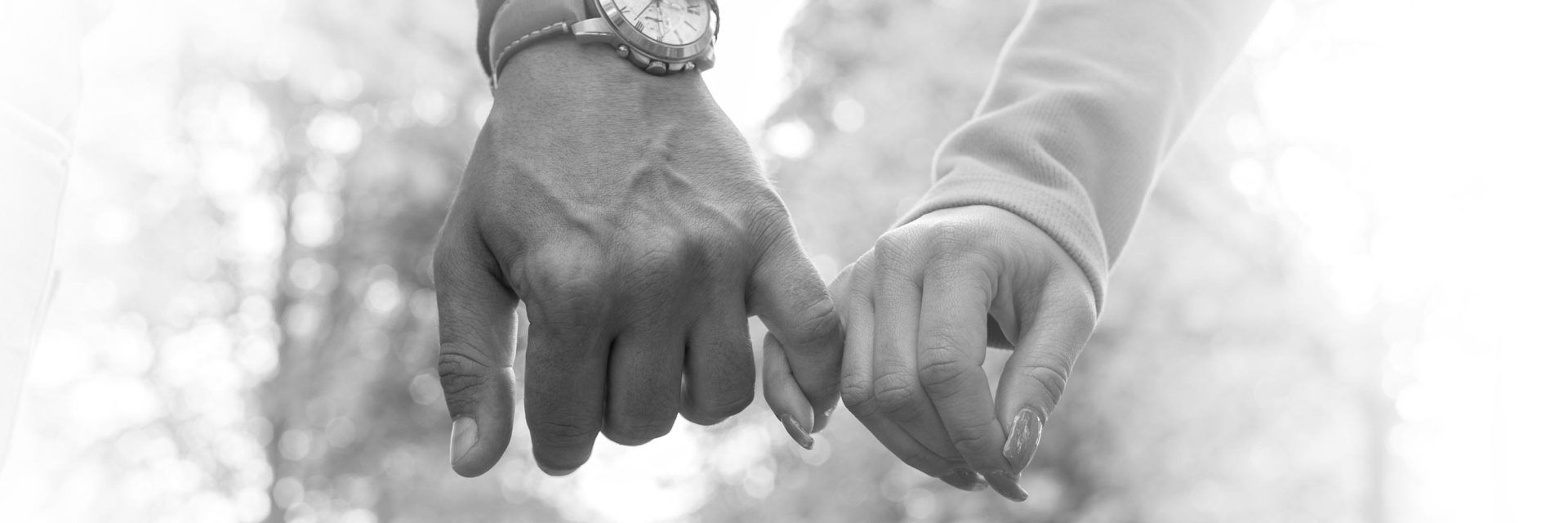 holding pinkie fingers