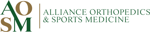the logo for alliance orthopedics and sports medicine