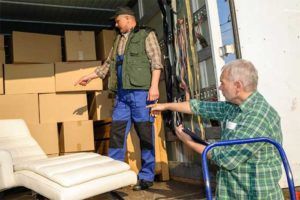 Senior Move His Things — Court Beloit, WI — Christofferson Moving & Storage