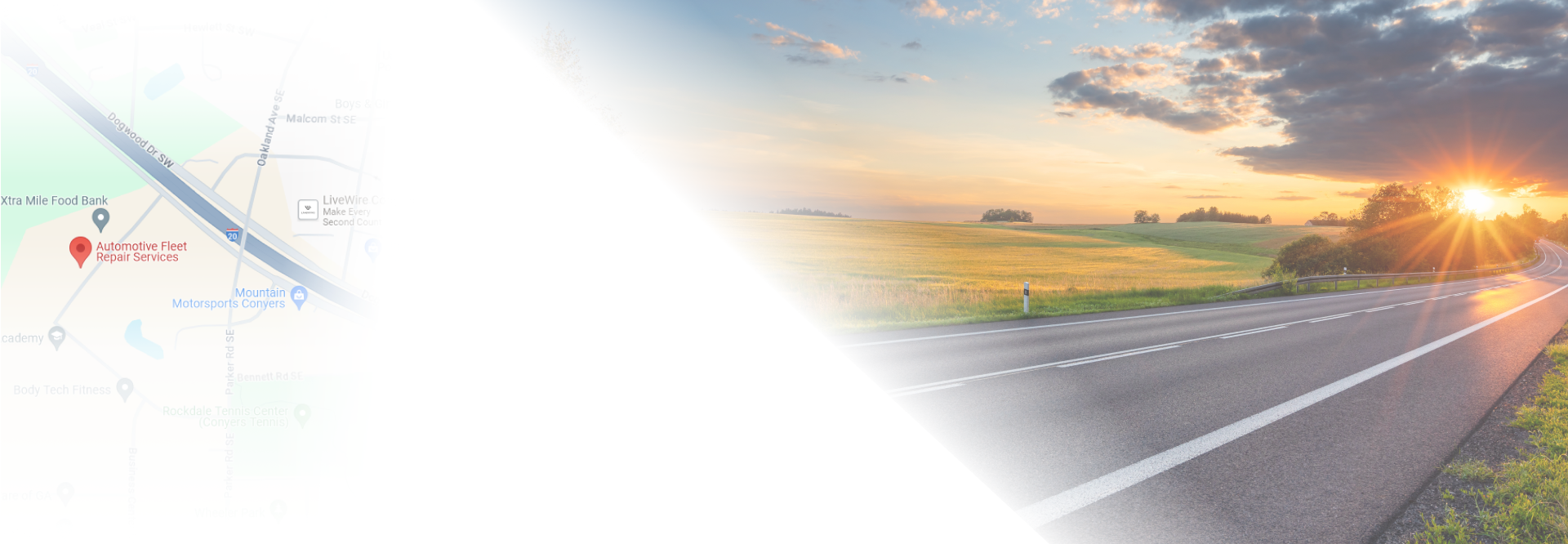 Hero Background Image  | Automotive Fleet Repair