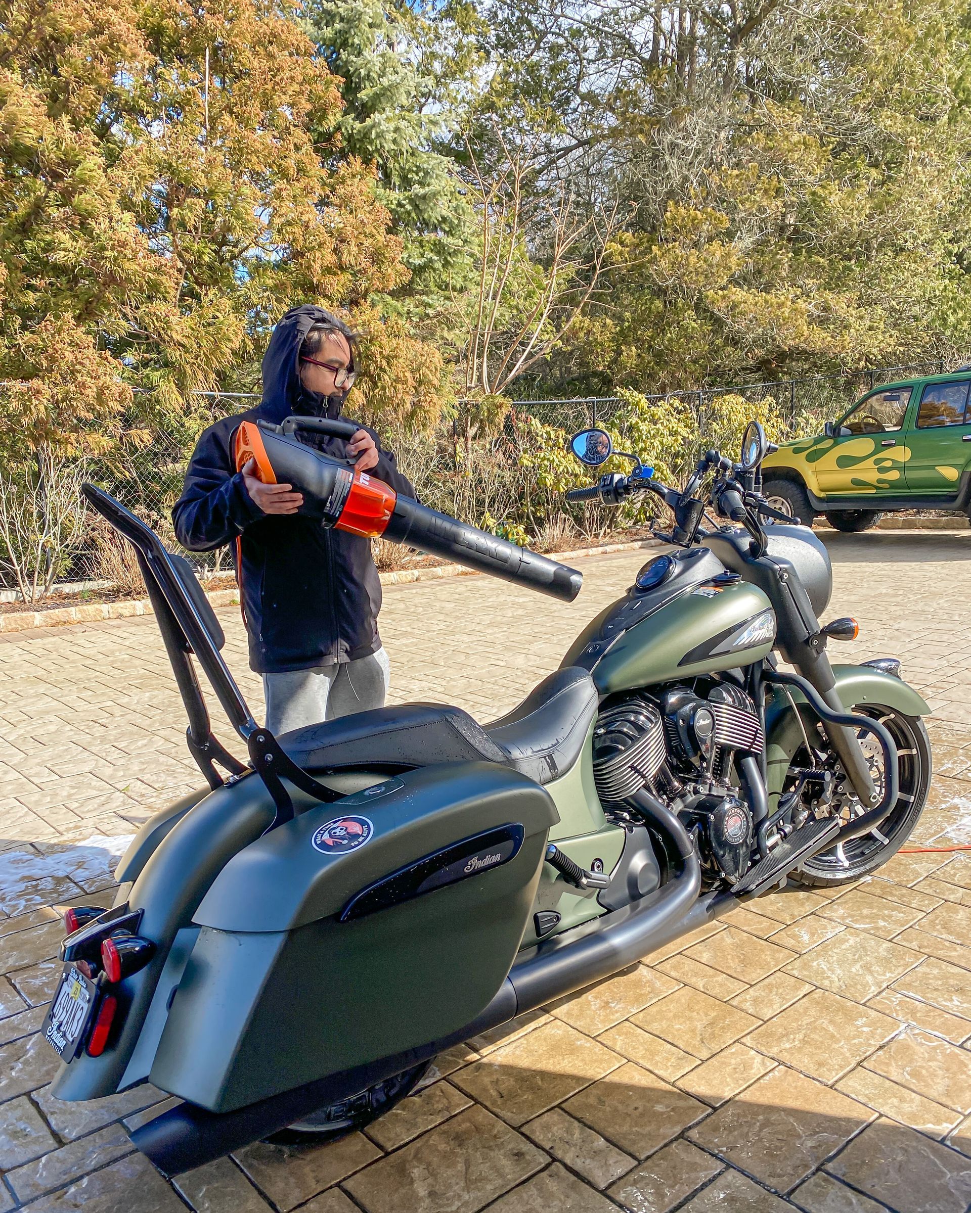 Motorcycle Detailing at Westchester Auto Detail