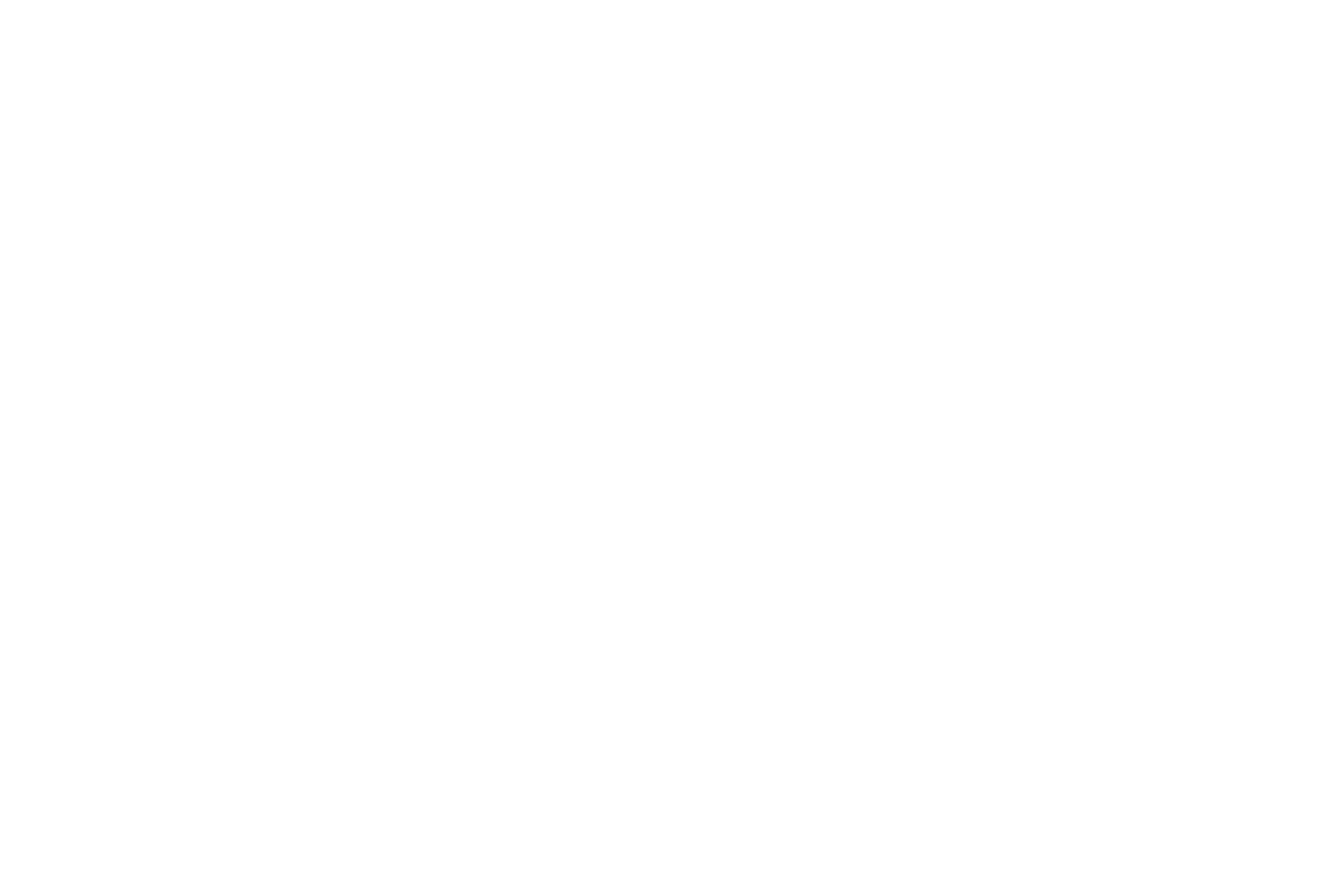 Westchester Auto Detail Logo Black Transparent