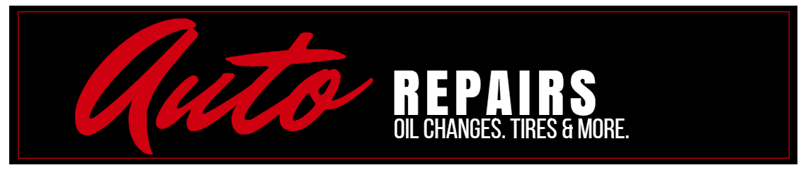 A black sign with the word 