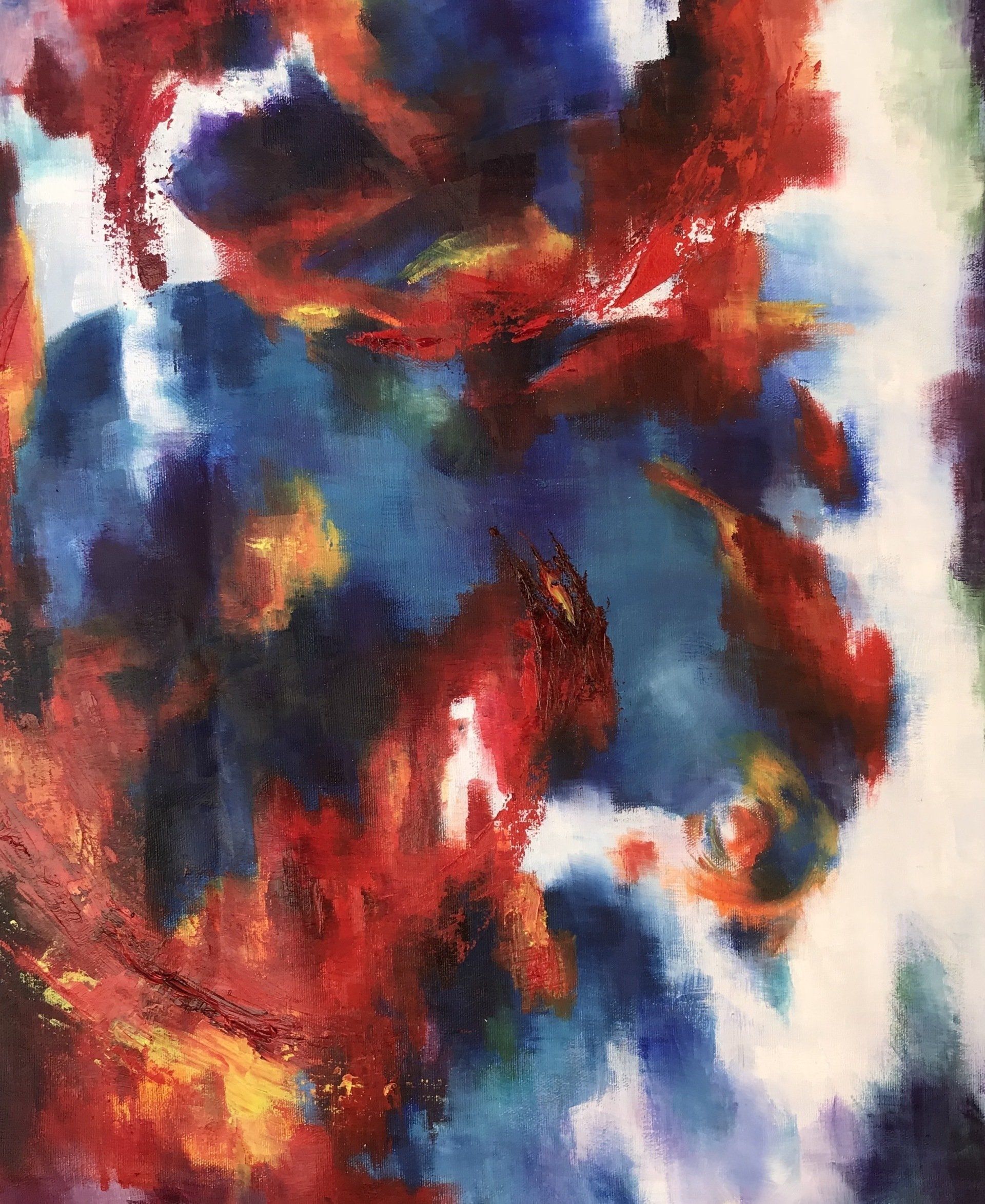 abstract, figurative, concept art, relationship stuff, reflecting, canadian art, karen klucowicz