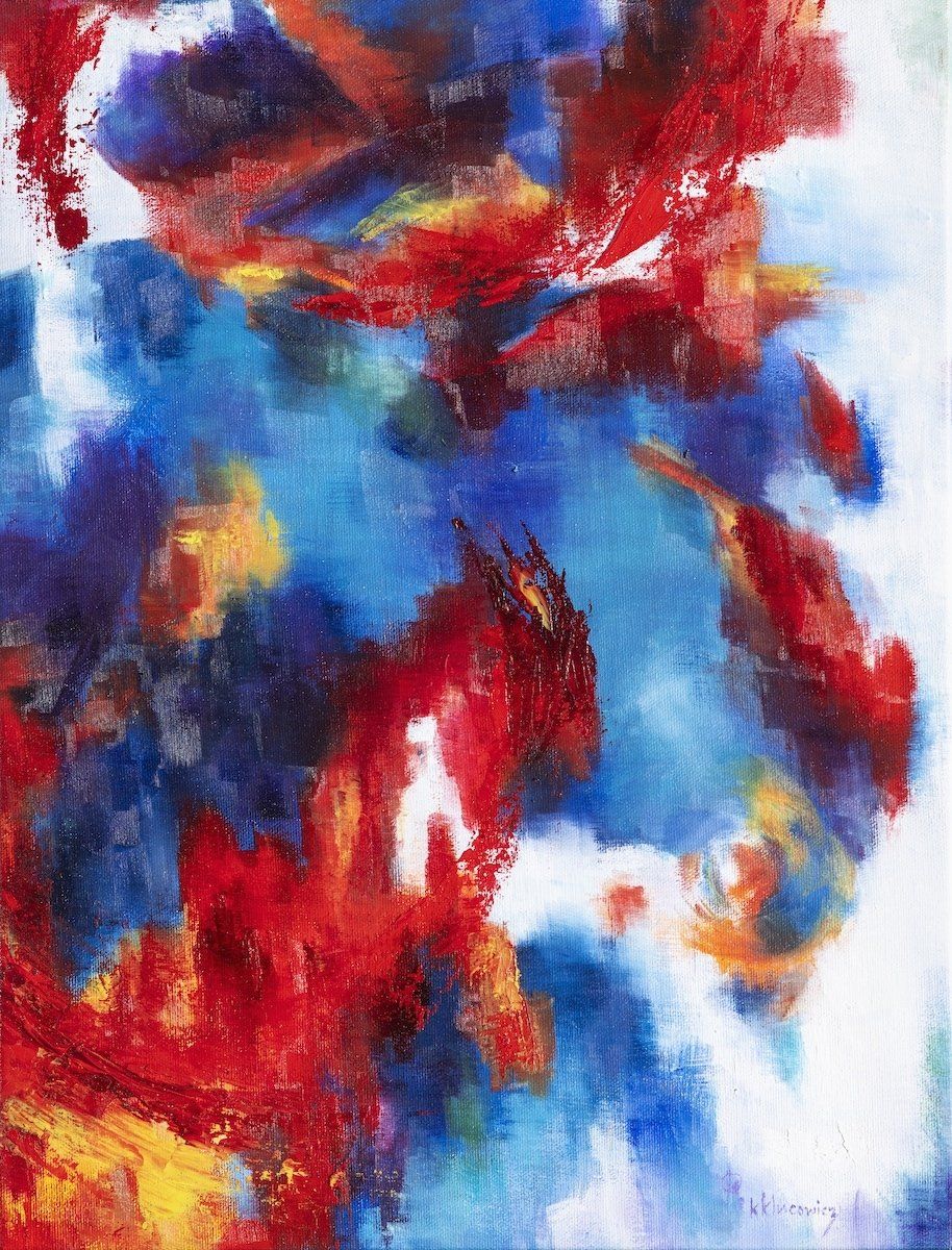 abstract, figurative, concept art, relationship stuff, reflecting, canadian art, karen klucowicz