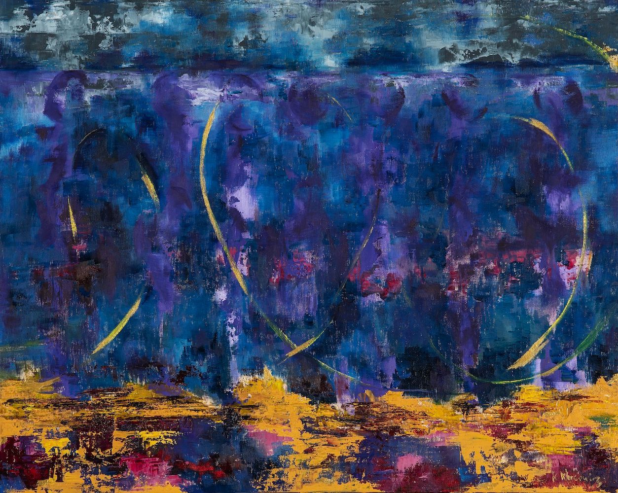 figurative abstract, abstract painting, contemporary art, oil painting, female empowerment