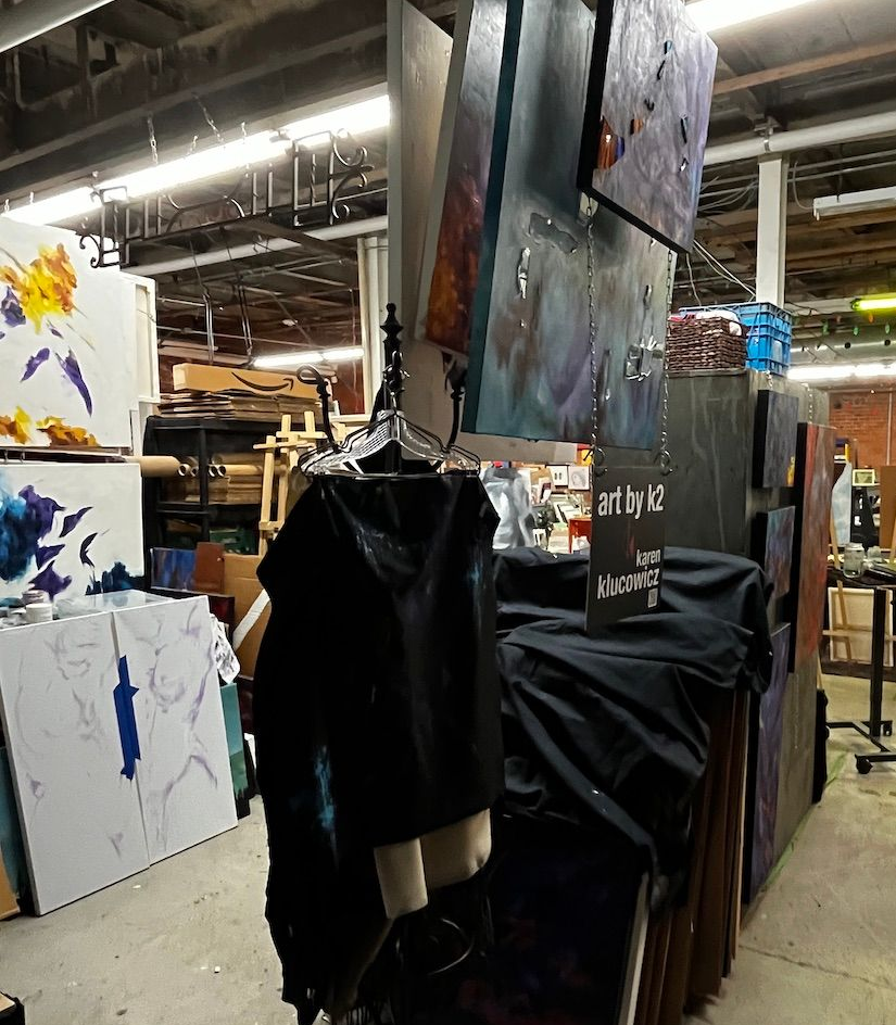 View of art by k2 studio space in Hamilton