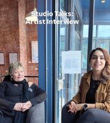Photo of karen klucowicz and Bahar at Vero Gallery Cafe