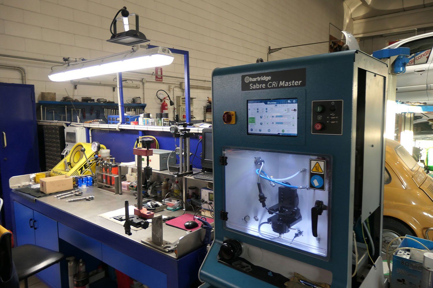 Banco diagnostica auto