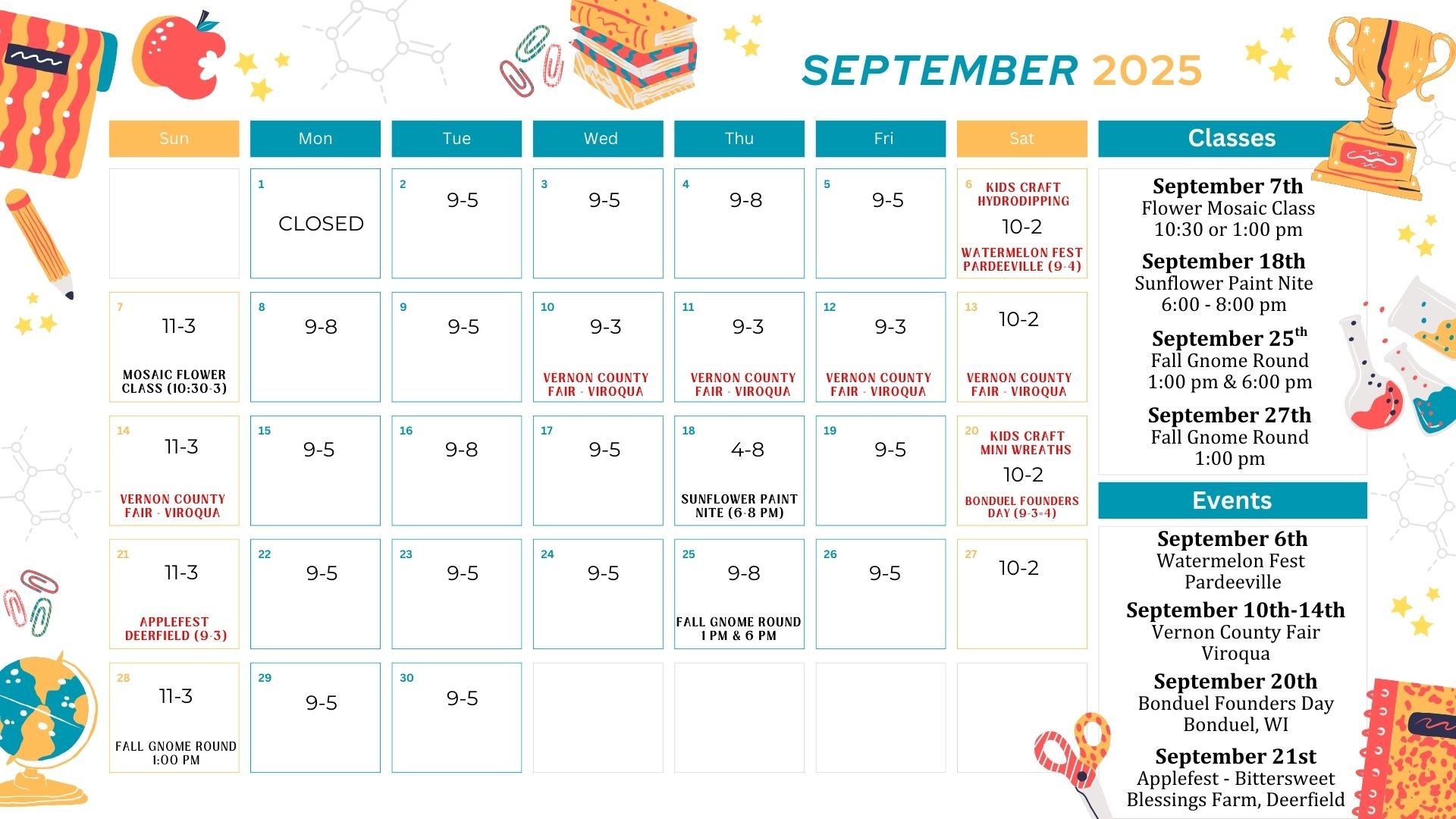 April Events