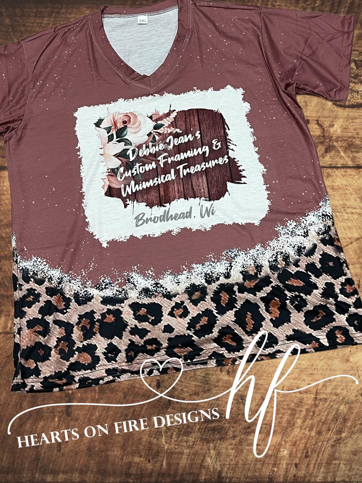 Custom Shirt – Sun Prairie, WI – Hearts on Fire Designs