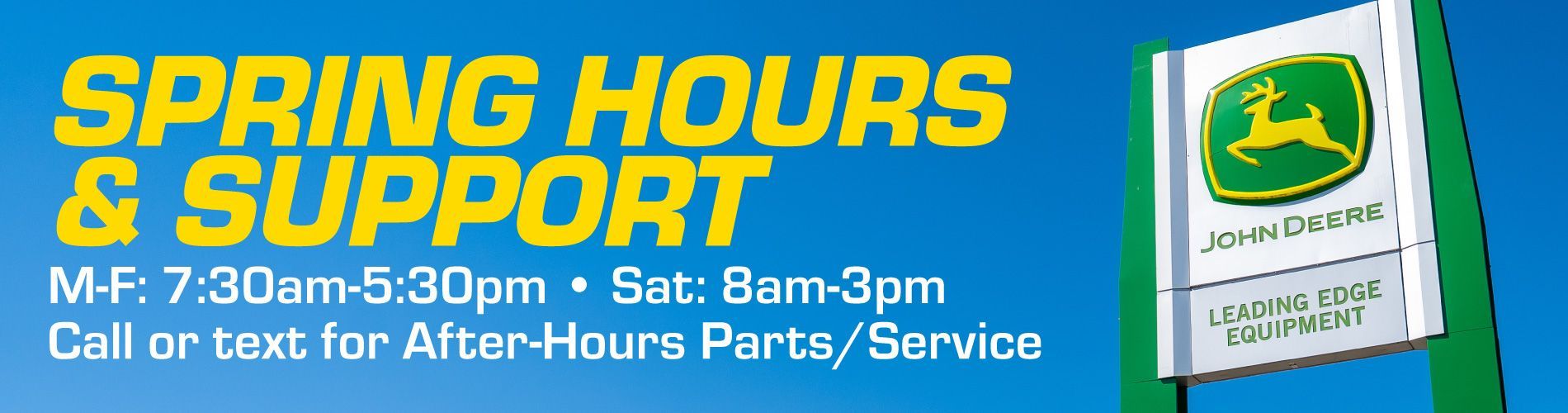 Spring Hours After Hours Support
