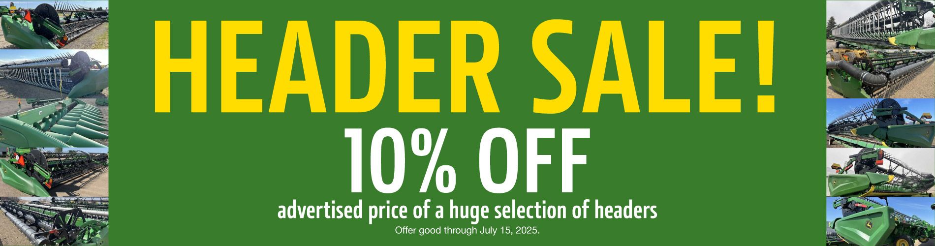 Pre-Season Header Sale