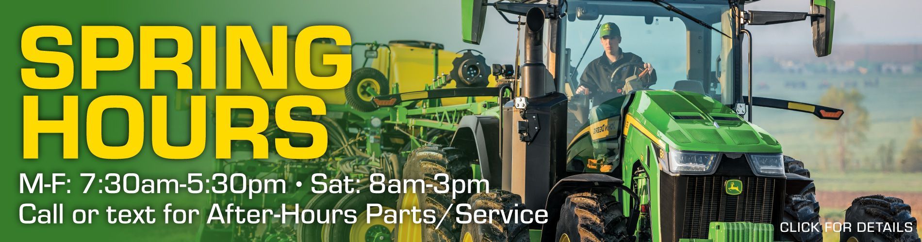 Spring Hours