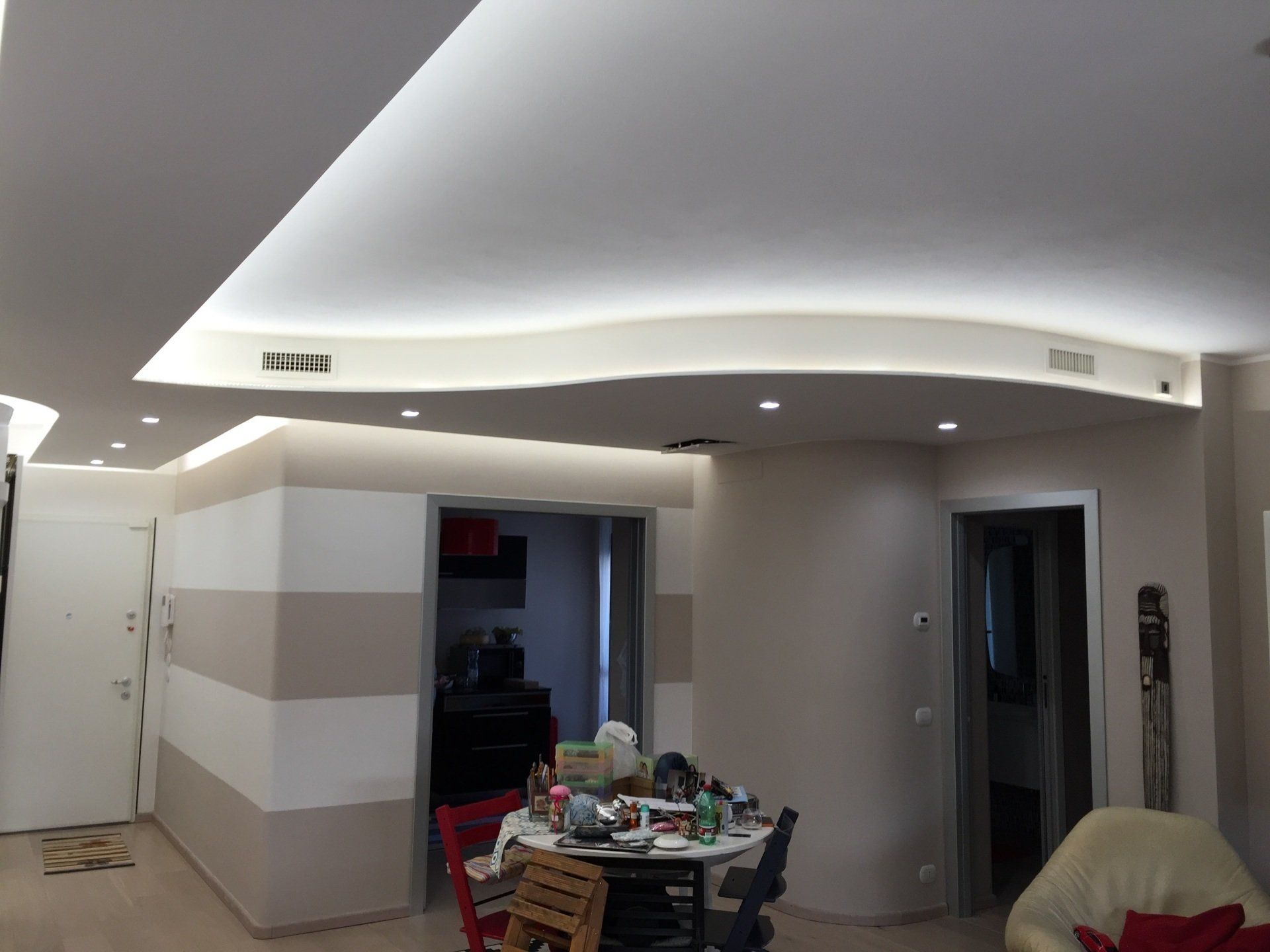 Controsoffitti e tinteggi