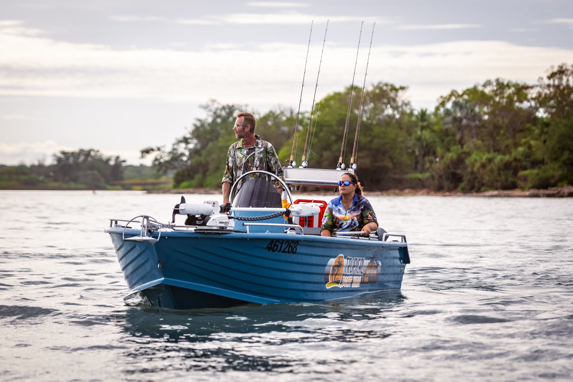 4.8m Polycraft, Private Boat Hire Darwin Tropical Boat Hire
