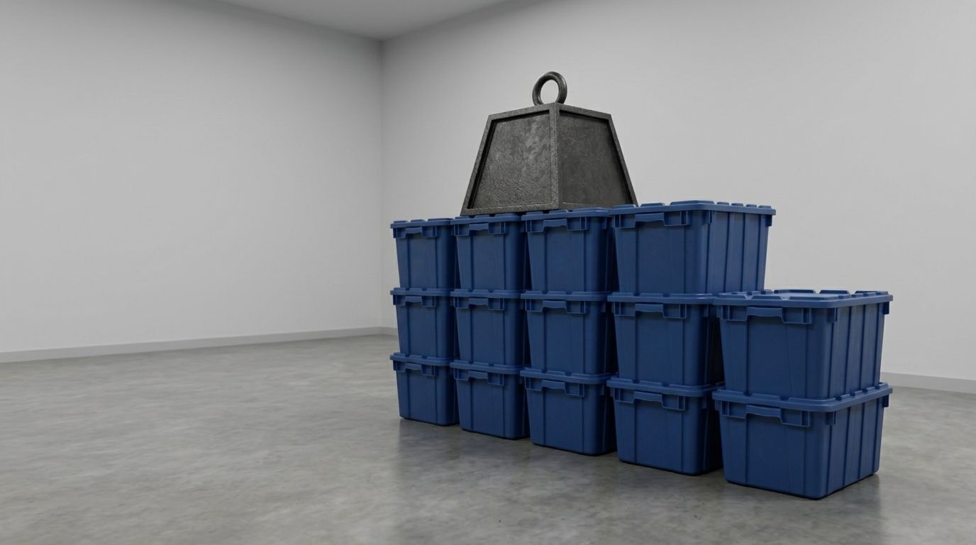 No more taping cardboard boxes