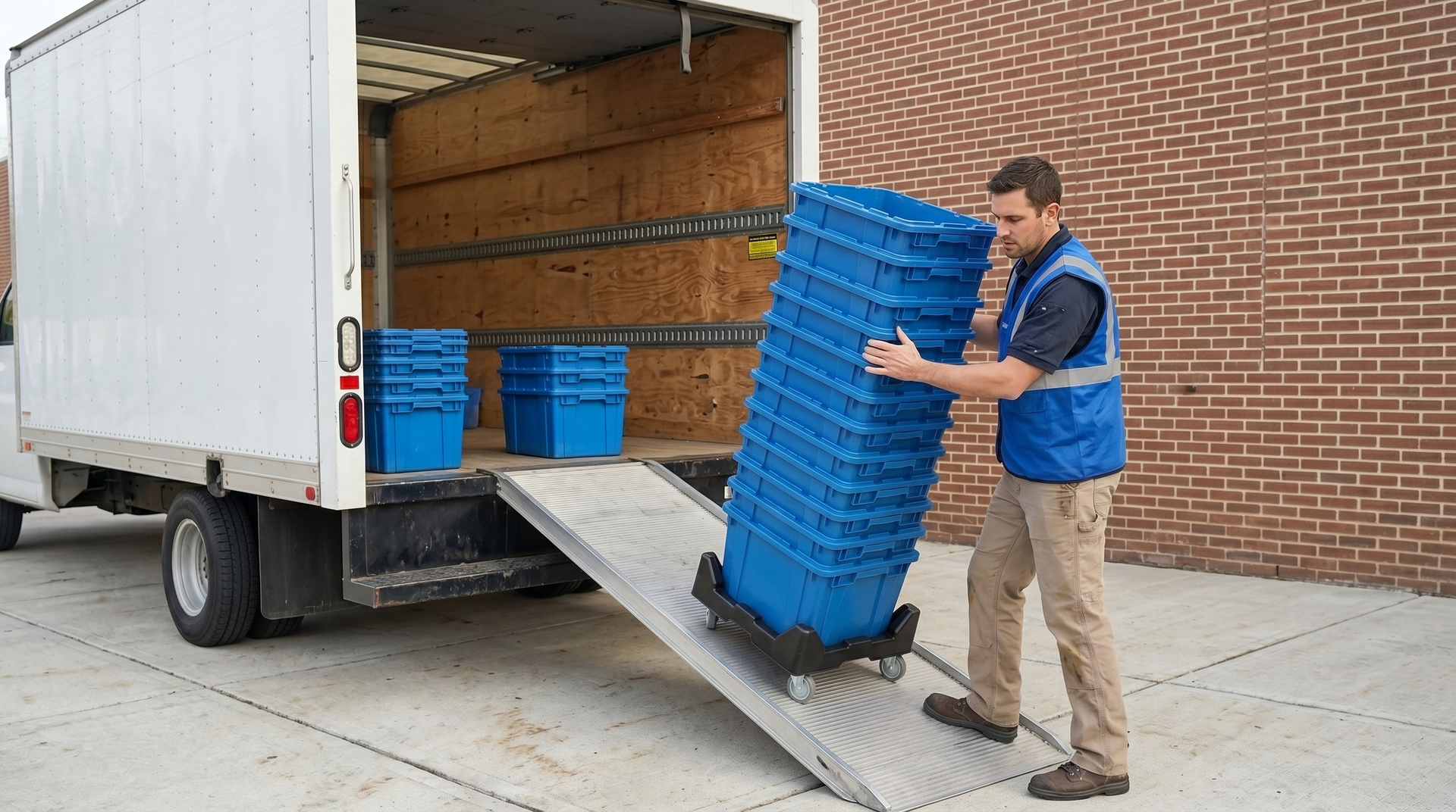 Deliver Moving Boxes