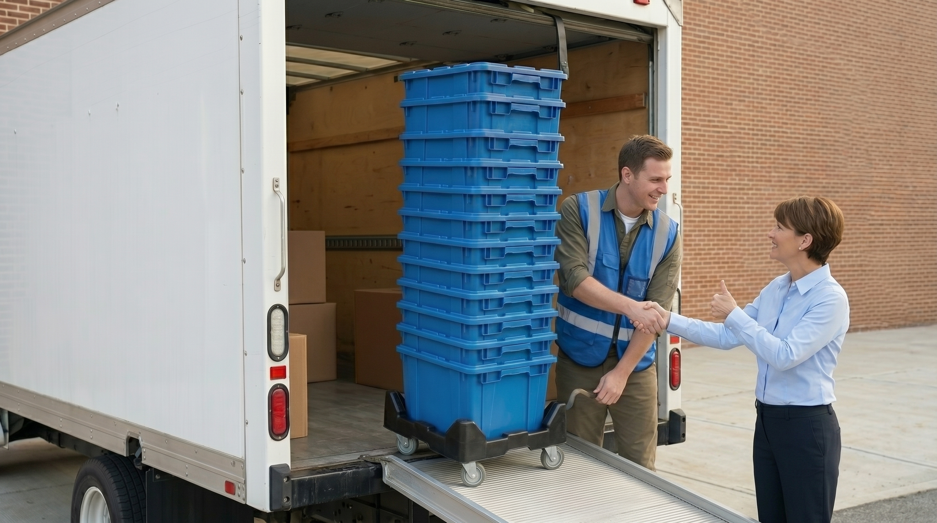 Pick Up Moving Boxes