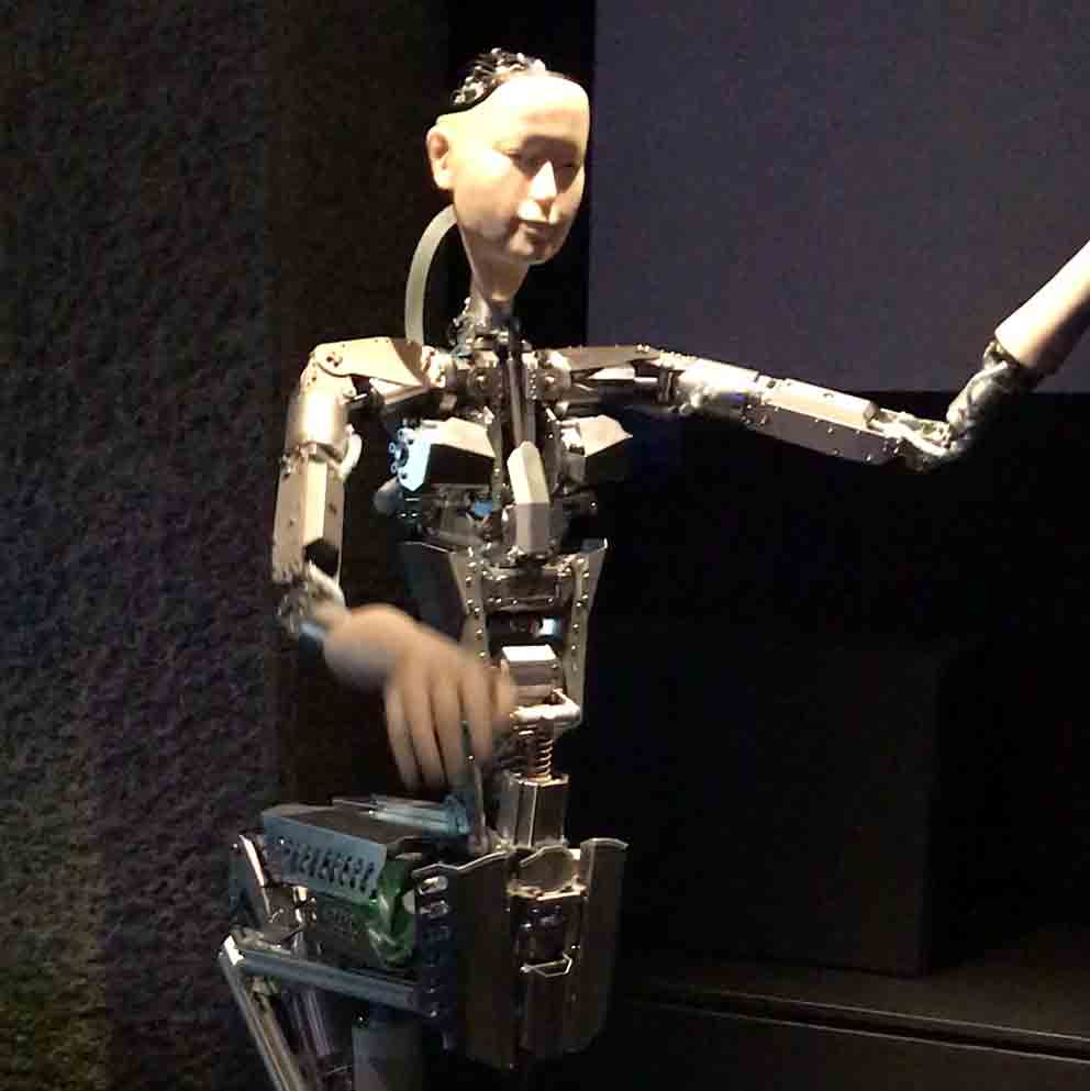 Der Roboter nach dem Abbild seines Schöpfers. Alter von Hiroshi Ishiguro
