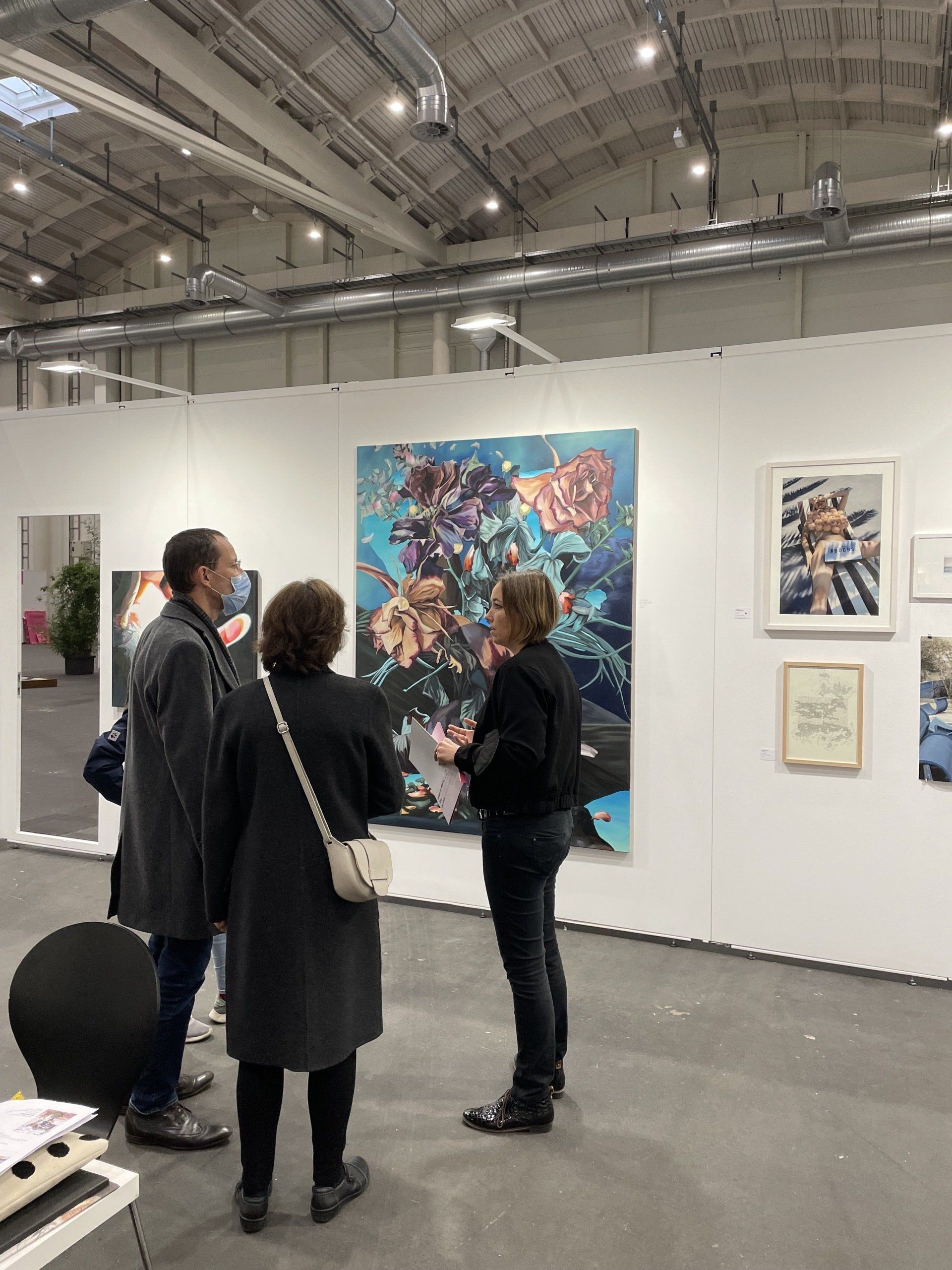 Gespräch bei MeetFrida.art auf der Affordable Art Fair Hamburg 2021