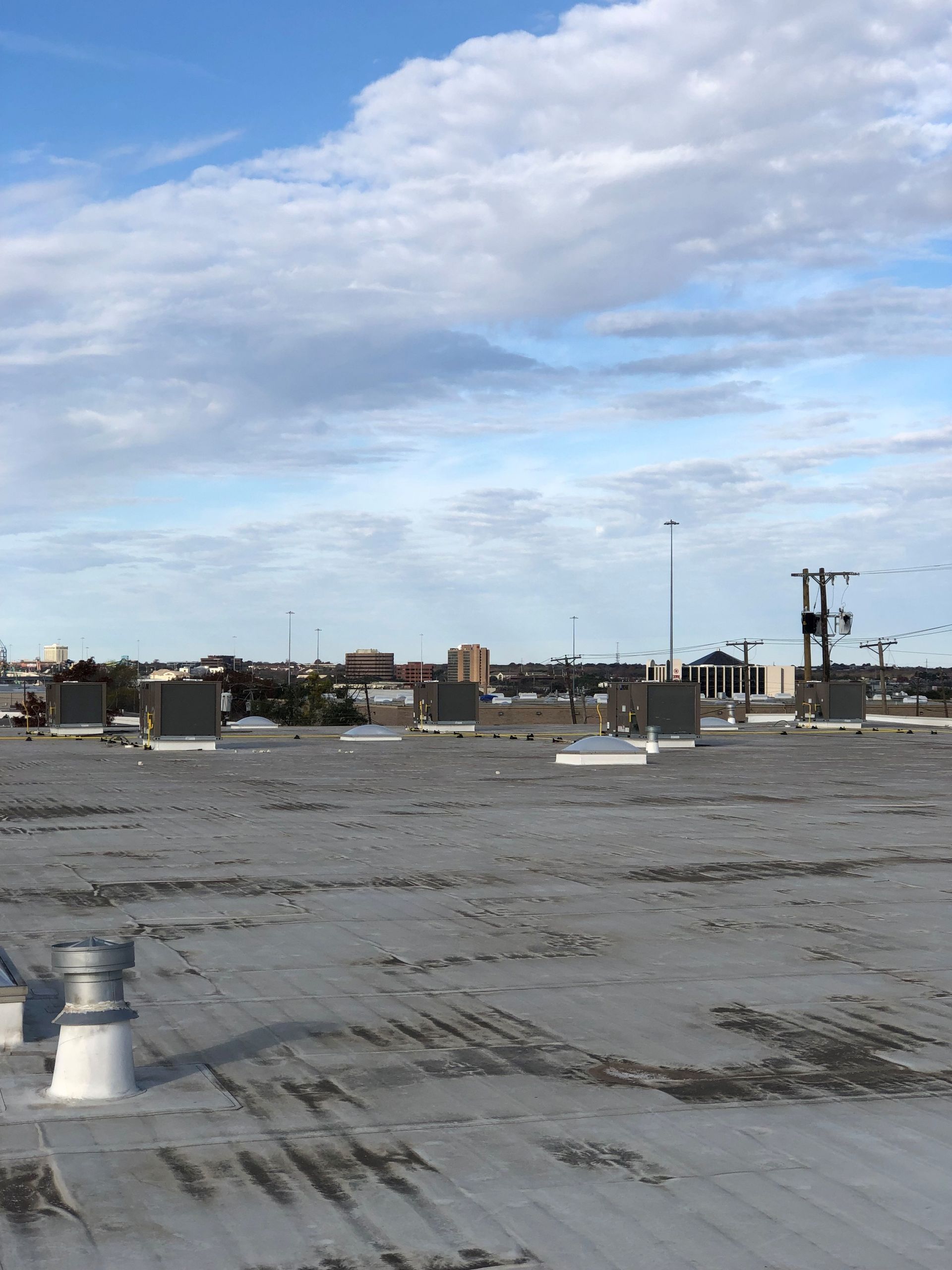 Radwell International roof worked on by Tom's Commercial