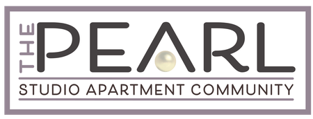 The Pearl logo - footer, go to homepage