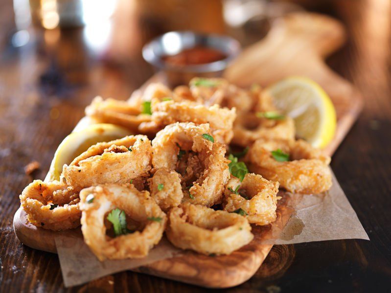 Crispy Calamari Rings