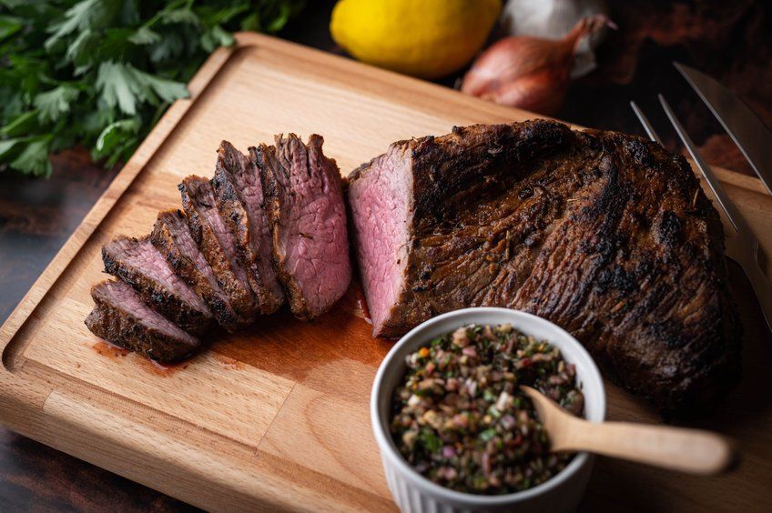 Grilled Tri-Tip with Chimichurri