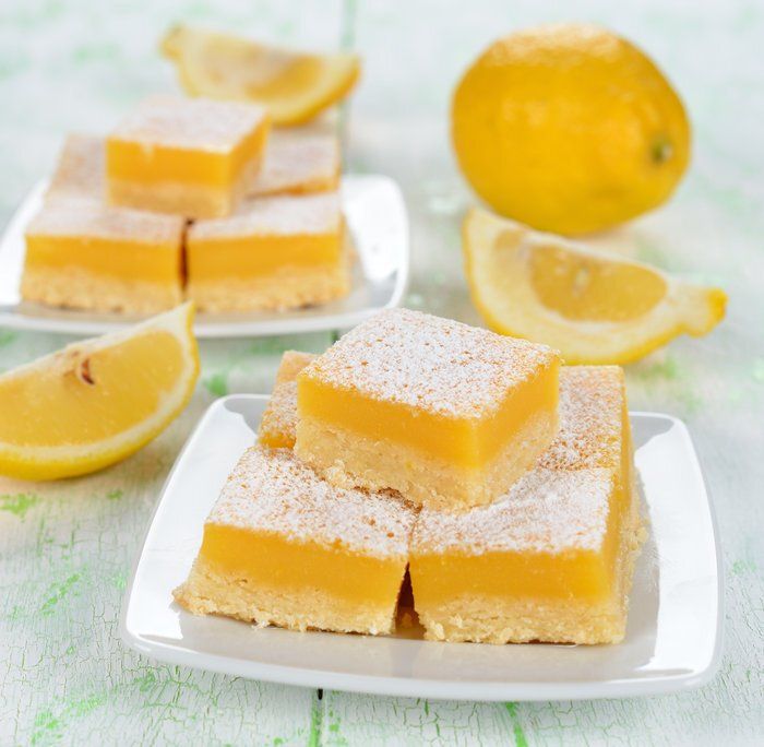 Petite Lemon Squares