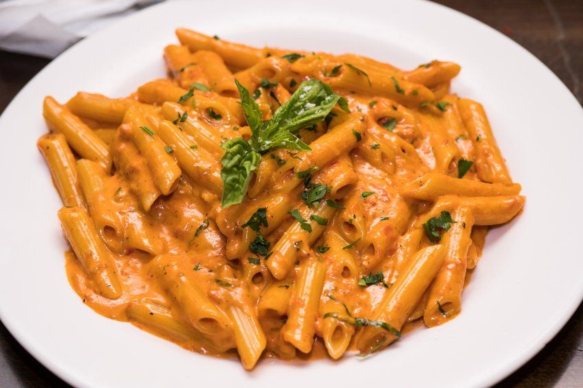 Penne Pasta in Tomato Cream