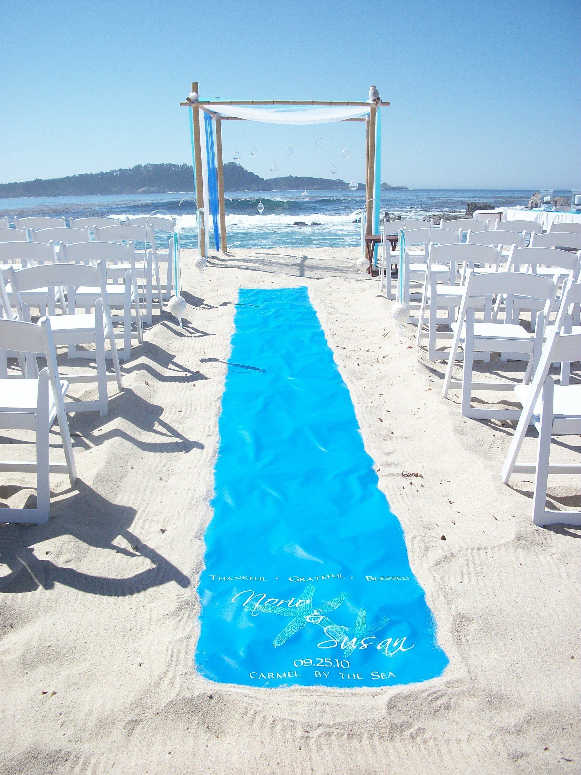 Beach wedding