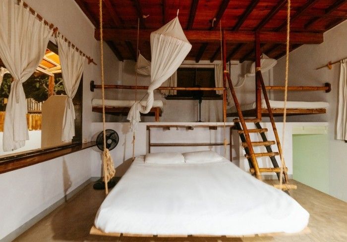 Dormitorio cómodo y con todos los servicios en mazunte, oaxaca