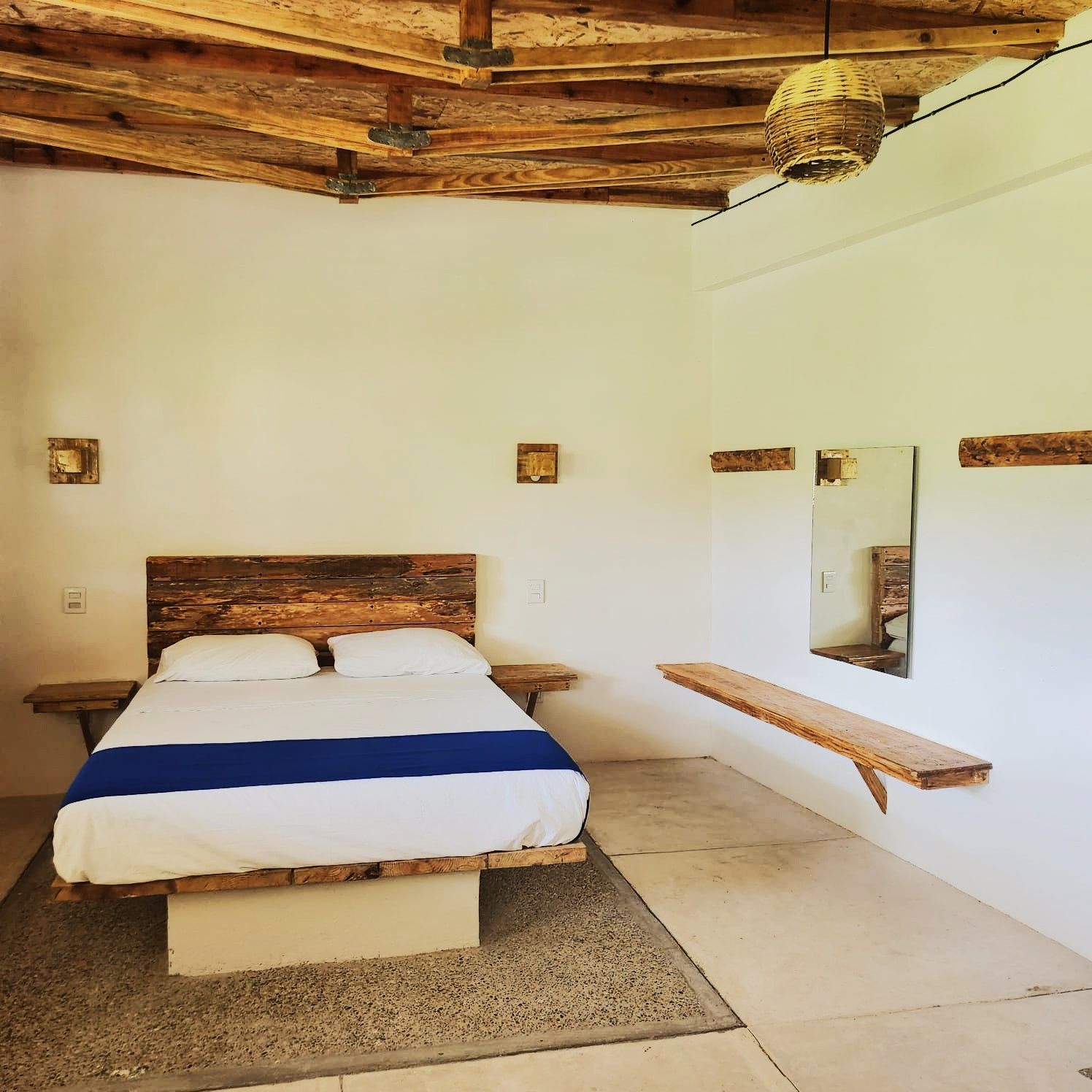 Dormitorio completo y aire acondicionado en mazunte, oaxaca