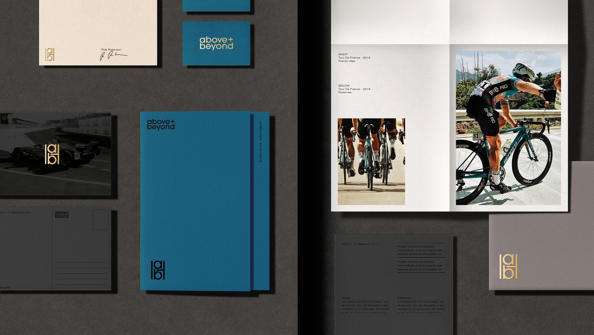 Above & Beyond - brand identity package
