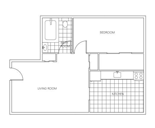 One bedroom