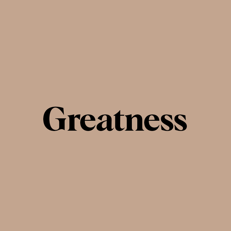We think big and never settle