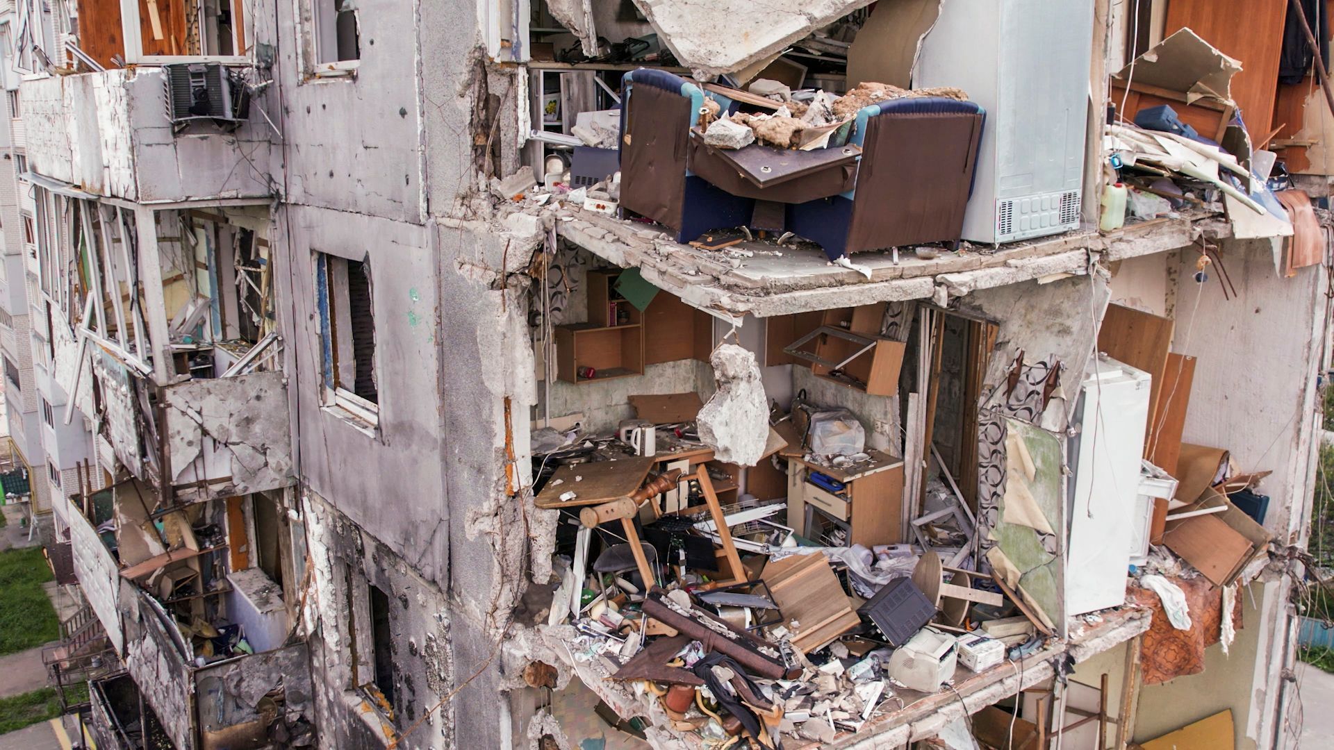 A still image from People of War , the new documentary tells the story of volunteers at Ukraine's frontline who rescue residents, deliver food and risk their lives to ease civilian suffering. 