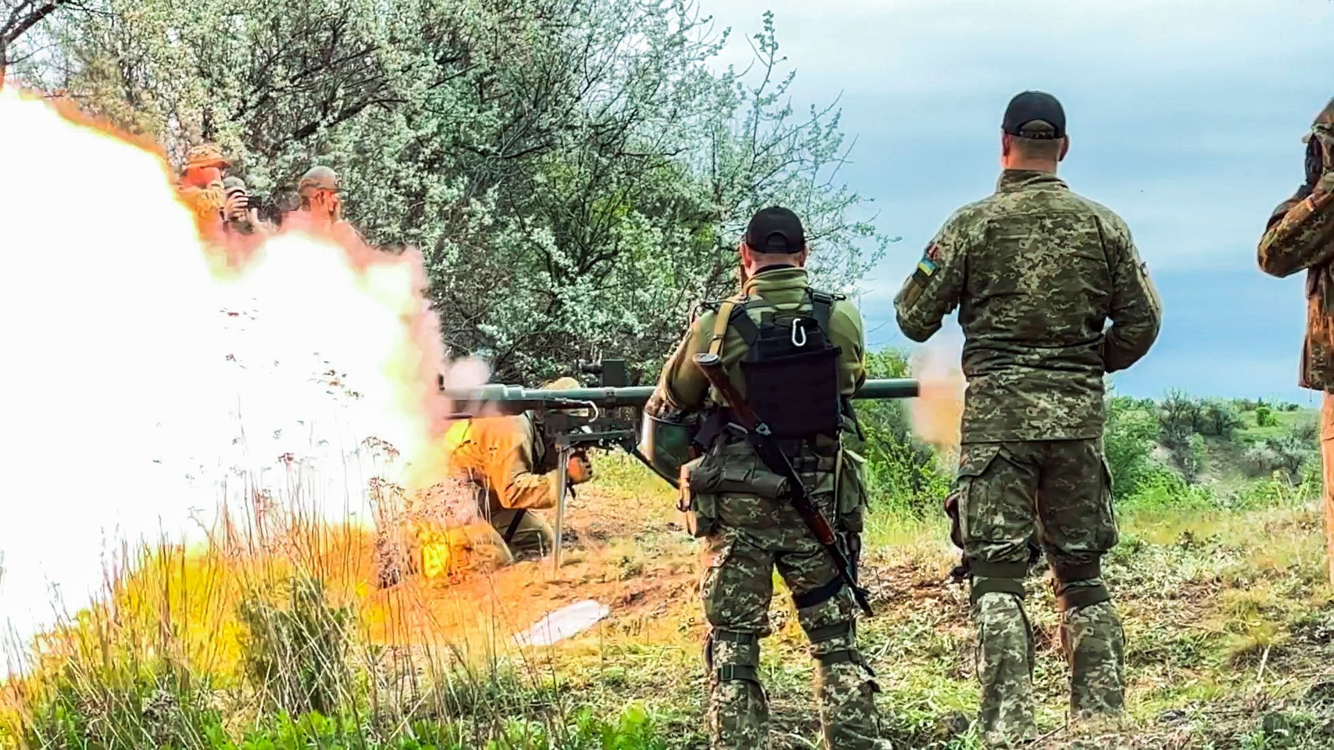 A still image from People of War , the new documentary tells the story of volunteers at Ukraine's frontline who rescue residents, deliver food and risk their lives to ease civilian suffering. 