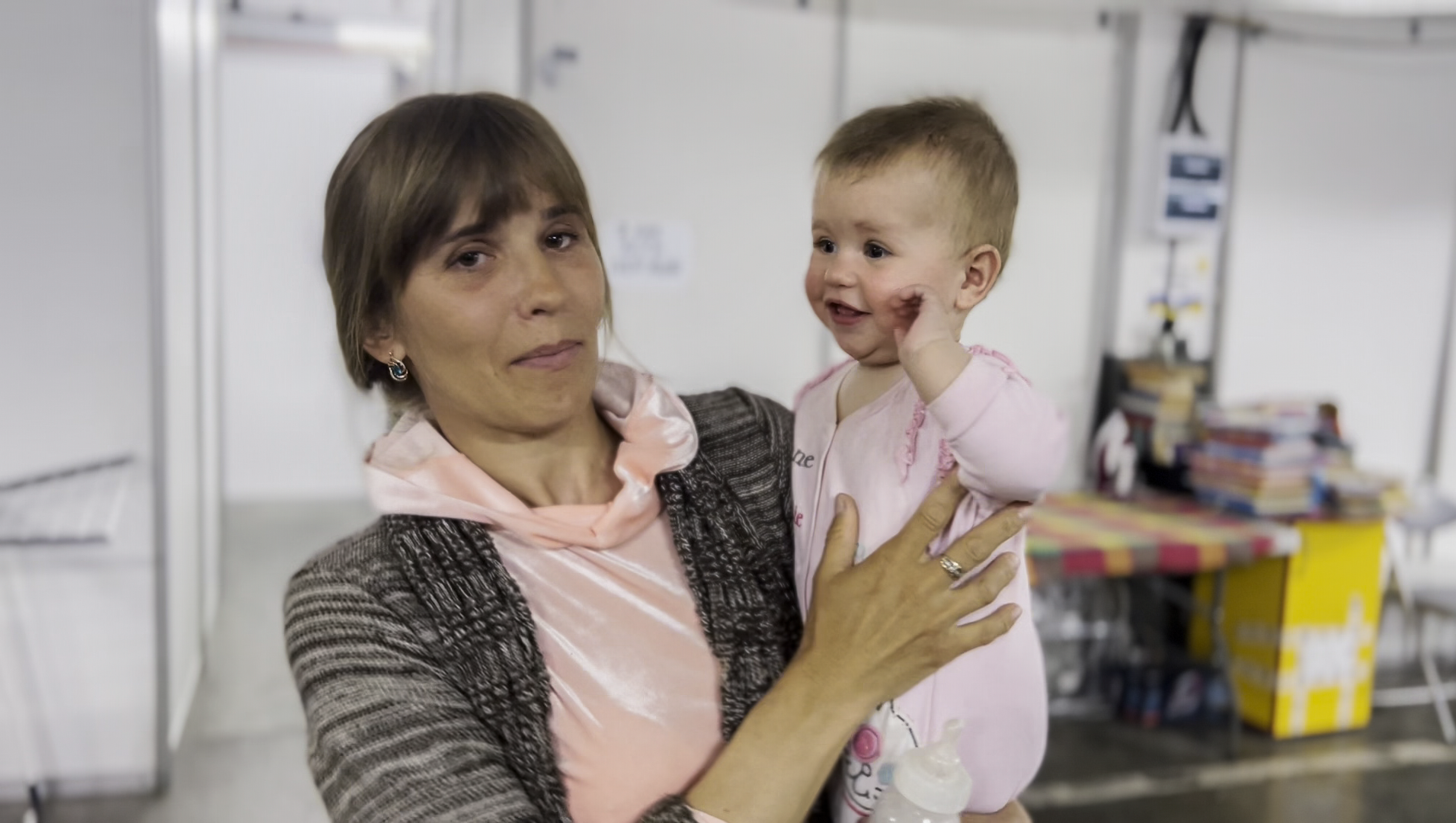 A still image from People of War , the new documentary tells the story of volunteers at Ukraine's frontline who rescue residents, deliver food and risk their lives to ease civilian suffering. 